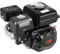 Moteur à essence - 4 temps, 1 cylindre - 7,5 ch/5100 W - Refroidi par air - Portable - Pour kart/utilisation de secours - 40 x 35 x 34 cm - Noir