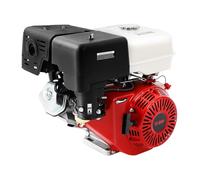 Moteur à Essence 4 Temps 15HP 420cc Thermique Refroidissement Air | Aluminium Fer, 9700W 3600 tr/min, motopompe motoculteur kart, protection huile