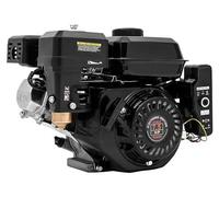 Moteur à essence 4 temps, 7,5 CV, moteur d'entraînement stationnaire 300 W, moteur à essence 3600 tr/min, protection contre le manque d'huile, démarrage manuel ou électrique, adapté aux compresseurs,
