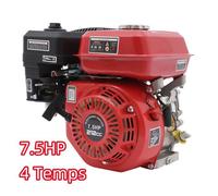 Moteur à essence 4 temps de 7,5 CV avec lanceur à rappel, pour karts à essence, mini-motos, compresseurs, fendeurs de bois