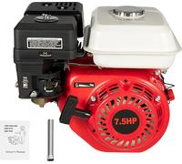 Moteur à essence, 7,5 CV, 4 temps, rouge