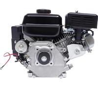 Moteur à essence - monocylindre 4 temps 210 cm3 - 7,5 ch, 2,8 kW/3 kW - 3600 tr/min - démarrage par câble ou électrique - vilebrequin 20 mm, réservoir 3,6 l - pour kart à pédales et nettoyeur haute pr