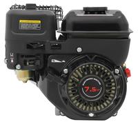 Moteur à essence - Moteur 4 temps portable - 212 cm³ - 7,5 chevaux (4,0 kW) - Monocylindre - Réservoir de carburant de 3,6 litres - Noir
