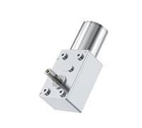 Moteur à vis sans fin réversible JGY370 CC 6 V couple élevé, faible vitesse, 1 tr/min 375(2RPM)