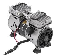 Moteur compresseur d'air 550 W sans huile, moteur en cuivre pur 1400 tr/min, -93 kPa max. | Levkitch Pompe sous pression pour moteur en cuivre pur avec protection contre la surchauffe de 135 °C, raccord G1/4