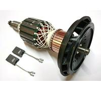 Moteur d'ancrage rotor course + charbon pour Bosch GSH 11 E, GBH 11 DE, WÜRTH MH10-SE, Berner BCDH-11
