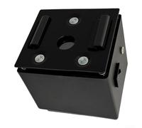 Moteur de barbecue en acier inoxydable 8 x 8 mm - Support de brochette | Port USB 5 V, compatible avec batterie externe, pas besoin de batterie, idéal pour le camping et le pique-nique en plein air