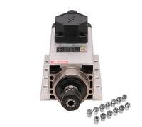 Moteur de broche, 24000 tr/min haute vitesse, technologie de refroidissement par air, argent, 178mm