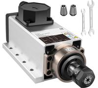 Moteur de broche à refroidissement par air SucceBuy 2,2 kW, 220 V, broche CNC, pince de serrage ER20, 24 000 tr/min, 6 A, 400 Hz, pour fraiseuses CNC, machines à graver et à fraiser