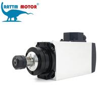 Moteur de broche CNC de 3 kW, refroidissement par air, collet ER20 et tension de 220 V