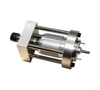 Moteur de broche de fraisage 96 W 4000-9000 tr/min, meuleuse électrique avec mandrin ER11 6,35 mm, hauteur réglable pour le travail du bois, la gravure et le fraisage des bords (795)