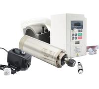 Moteur de broche de fraisage CNC, refroidi par eau, kit complet 220V