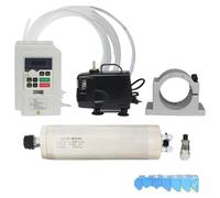 Moteur de broche, étanche, haute précision, variateur de 2,2 kW et serrage de broche de 80 mm, kit complet, 220 V-c