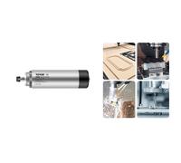 Moteur de broche refroidi par air, 4 roulements, design d'équilibrage dynamique , 1,5KW ER11 rond