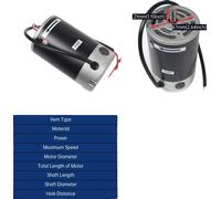 Moteur de mini-tour, Compatibilité polyvalente, Puissance fiable, Moteur 550W, 220V
