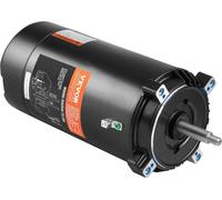 moteur de pompe de piscine 1,5 CV, châssis 56J, 115V(13,6 ampères)/230V(6,8 ampères) 3450 tr/min, 60Hz, facteur de service 1.3, condensateur 90μF/250V, rotation CCW Bride ronde Moteur de remplacement