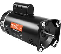 moteur de pompe de piscine 2 HP, châssis 56Y, 230V (7,8 ampères) 3450 tr/min, 60Hz, 1,3 facteur de service, condensateur 50μF/250V, rotation à gauche bride carrée Moteur de rechange
