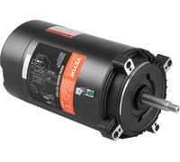 VEVOR Moteur de pompe de piscine 0,75 CV 56J, 115 V (8 A)/230 V (4 A) 3450 tr/min, facteur de service 1,5, condensateur 80 μF/250 V, moteur de remplacement à bride ronde à rotation CCW pour piscines