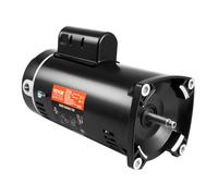 VEVOR Moteur de pompe de piscine 2 CV, 56Y, 230 V (7,8 A) 3450 tr/min, facteur de service 1,3, condensateur 50 μF/250 V, moteur de remplacement à bride carrée à rotation CCW pour pompes de piscines