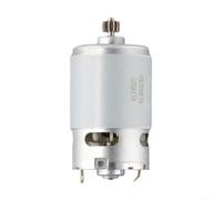 Moteur de rechange pour perceuse sans fil Dayi 1028, moteur à engrenage à pignon à 11 dents, pièce d'outil électrique Li-Ion 18-20 V, construction en acier, argent, qualité industrielle
