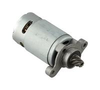Moteur de scie sabre 12 V à 8 dents, moteur à brosse RS550 DC avec dents coniques pour scie sabre électrique et outils de coupe manuels