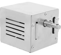 Moteur de tournebroche pour gril, puissance 25W, AC 220V, acier inoxydable, montage universel, dimensions 12x11x10,5 cm