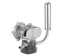 Moteur de vélo 80 cm³ - Kit de conversion essence 2 temps - Monocylindre refroidi par air - Avec carburateur - Bobine d'allumage - Chaîne