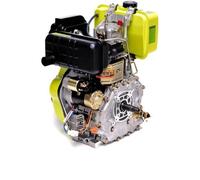 Varan Motors - 92683 Moteur diesel 10HP 418cc + démarreur électrique, sortie de la clavette FG3