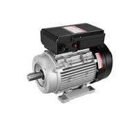 VEVOR 1,1 kW Moteur électrique 2800 tr/min, AC 220-240 V 7,1 A, 90 S, cadre B34, moteur de compresseur d'air monophasé, arbre cannelé 24 mm, rotation droite/gauche pour machines agricoles et outils gé