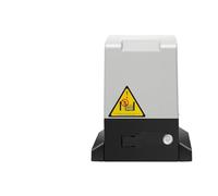 Moteur électrique pour portail coulissant - 550 W - 1600 kg - Avec 2 télécommandes et 2 clés