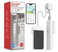 Moteur électrique pour volets roulants, avec alimentation solaire, Bluetooth et hub Mini