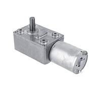 Moteur électrique, réducteur à vis sans fin réversible 12V CC/CCW pour fenêtres, ouvre-porte, treuil miniature(6RPM)