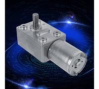 Moteur électrique, réducteur à vis sans fin réversible 12V CC/CCW pour fenêtres, ouvre-porte, treuil miniature(40RPM)