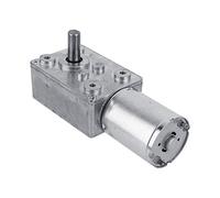 Moteur électrique, réducteur à vis sans fin réversible 12V CC/CCW pour fenêtres, ouvre-porte, treuil miniature(62RPM)