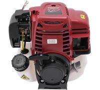 Moteur essence 4 temps 53cc, 1,8 kW (2,45 HP), couple 2,5 N.m, monocylindre refroidi par air. Arbre horizontal, démarrage par lanceur. Pour générateur, pompe à eau, machine agricole, go-kart, bricolag