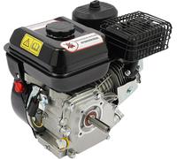 Moteur essence de 7,5 ch, 212 cm³ - Moteur monocylindre à 4 temps - Arbre à cames de 19 mm - 3600 tr/min - Réservoir de 3,6 litres - Démarrage par câble