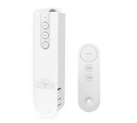 Moteur intelligent pour store enrouleur batterie télécommande sans passerelle commande vocale minuterie blanc