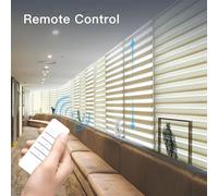 Moteur intelligent pour stores à rouleaux : entraînement électrique, télécommande Wi-Fi et RF, contrôle via application, compatible avec Alexa et Google Home, lot de 2