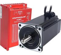 Moteur pas à pas, couple de maintien de 12Nm, système de régulation fermé, pas d'alimentation électrique, 14mm