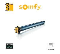 Moteurs pour volets roulants Somfy LT50 HiPro 12 avec couronne octogonale 60 mm et roue octogonale 60 mm, support tête en zamak (voir photo)