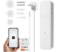 Moteur rideau intelligent Tuya ZigBee TM616EGZT, électrique silencieux, contrôle appli commande vocale, pour maison hôtel
