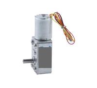 Moteur synchrone 12V 24V DC, engrenage à vis sans fin, moteur sans balais, vitesse réglable, CW CCW, autobloquant, moteur électrique JGY-2430 à couple élevé(12v Only Motor,150RPM)