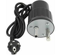 Moteur tourne broche barbecue - 220V 4W 1RPM/3RPM - Alu léger 24kg - pour barbecue et pique-nique en plein air