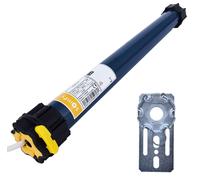 Moteur tubulaire pour volet roulant 60 mm octogonal - 6 Nm - 17 tours/min - Avec kit d'adaptation et support moteur
