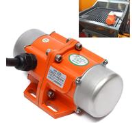 Moteur vibrant électrique - 100W, monophasé, 220V AC - 3000 tr/min - Bloc excentrique réglable - Bobine en cuivre - Boîtier en aluminium - Étanchéité IP65 - Adapté aux tamis et aux convoyeurs
