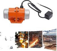 Moteur vibrant, fonctionnement silencieux, force d'excitation réglable, design en aluminium durable