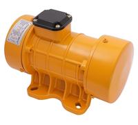 Moteur vibrant pour béton - ZW-1 électrique - 370 W, puissance de 150 kg, IP44, prise européenne, 21 × 15 × 16 cm, pour tamis et malaxeur - Jaune