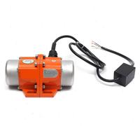 Moteur vibrant - Usage industriel, monophasé, 100 W, 220 V - 3 000 tr/min - Bloc excentrique réglable - Bobinage en cuivre - Boîtier fermé - Orange