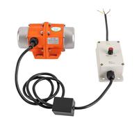 Moteur Vibrant vibreur beton 220V 100W IP65 - Tamis Électrique Réglable avec Régulateur de Vitesse, Vibrations Ajustables 3000 tr/min, pour Béton, Mines, Charbon & Métallurgie (Temp. Max 130°C)