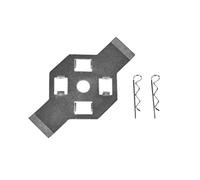 Moteur Volet Roulant Radio Ø45mm - AVOSDIM | Motorisation sans fil avec adaptations pour tube (Support moteur, Réno 180mm)